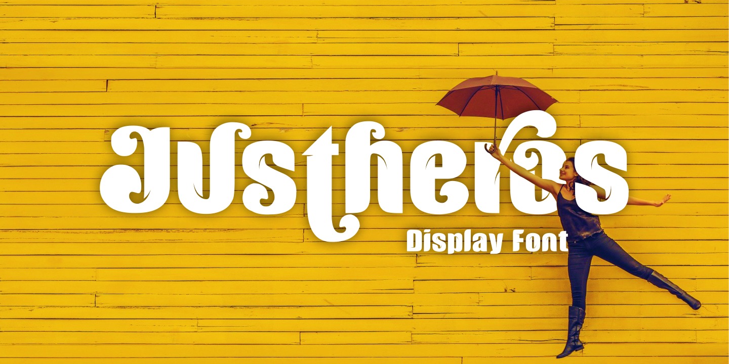 Шрифт Justheros